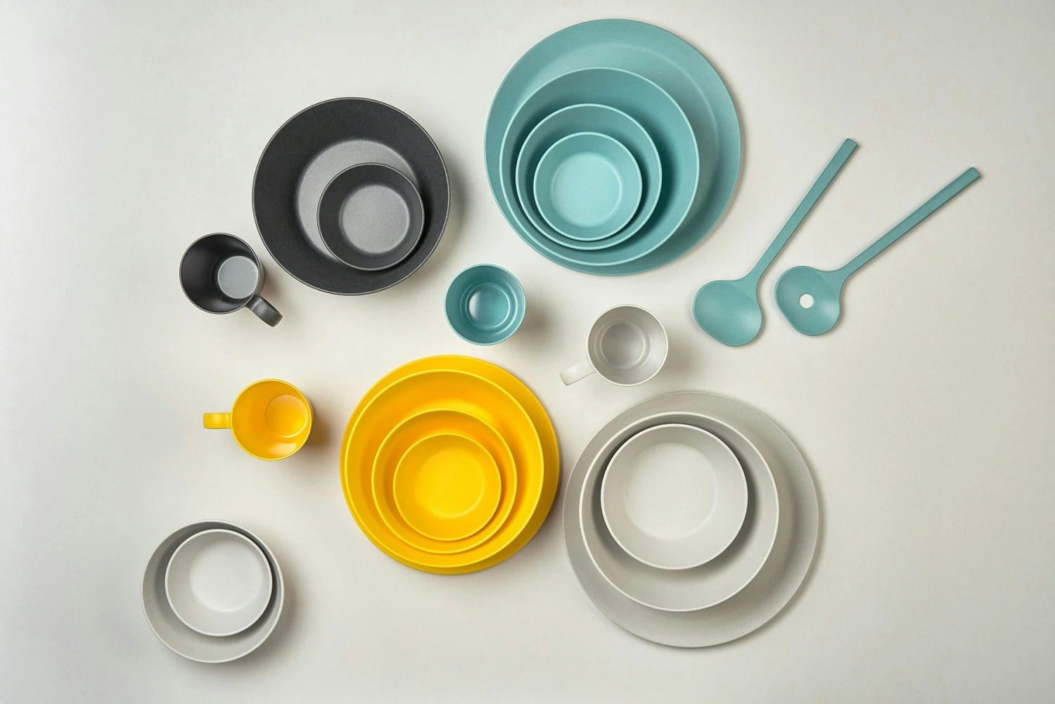 Mepal Ontbijtbord Bloom 240 Mm - Pebble Yellow 4 Mepal Ontbijtbord Bloom 240 Mm - Pebble Yellow - Afbeelding 2