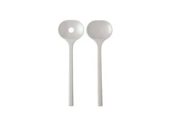 Mepal Saladebestek Bloom 2-delig - Pebble White