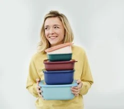 Mepal Multikom Cirqula Rechthoekig 3000 Ml - Nordic Berry OP=OP -Mepal Winkel 10625 multi bowl cirqula rectangular 2022 09 17 102731 aulf