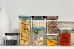 Mepal Bewaardoos Omnia Rechthoekig 1100 Ml - Black -Mepal Winkel 10641100 1064120 1064130 storage box omnia usp perfectly stackable x