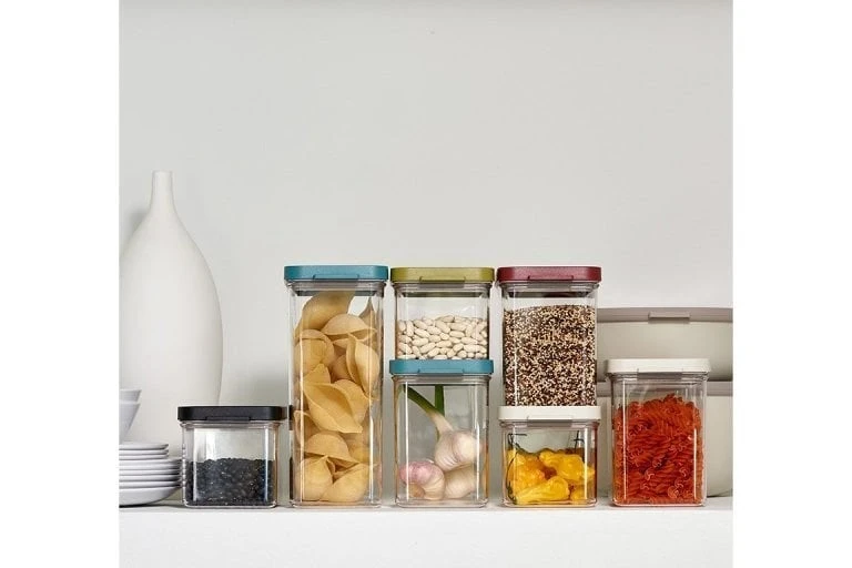 Mepal Bewaardoos Omnia Rechthoekig 700 Ml - Nordic White 4 Mepal Bewaardoos Omnia Rechthoekig 700 Ml - Nordic White - Afbeelding 2