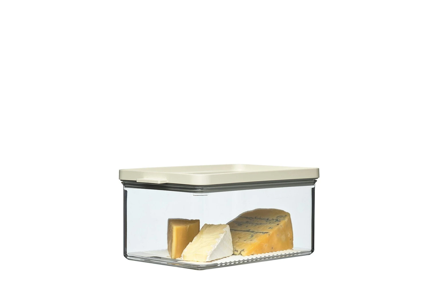 Mepal Koelkastdoos Omnia Kaas - Nordic White 4 Mepal Koelkastdoos Omnia Kaas - Nordic White - Afbeelding 2