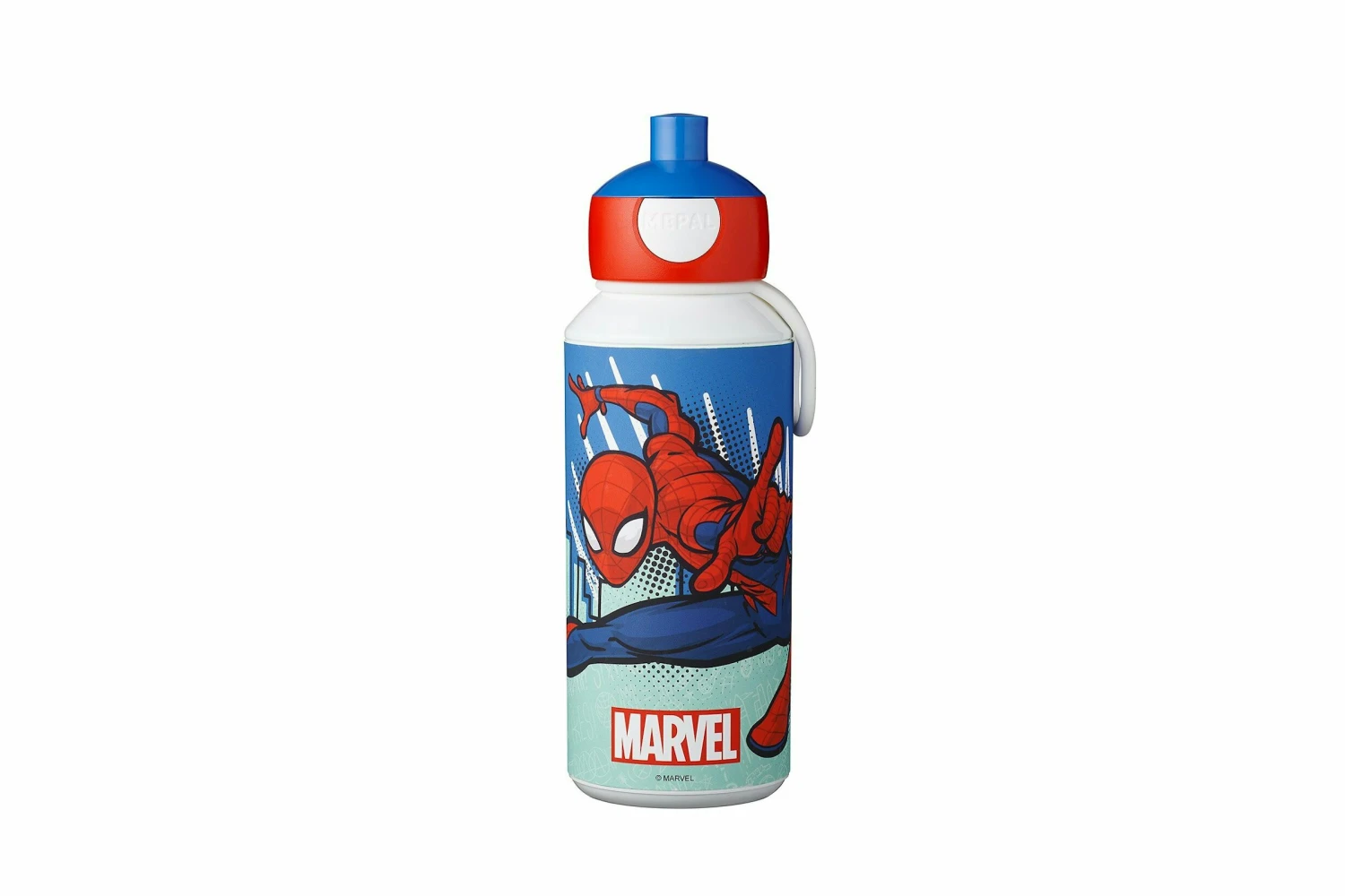 Mepal Drinkfles Campus Pop-up 400 Ml - Spiderman 3 Mepal Drinkfles Campus Pop-up 400 Ml - Spiderman