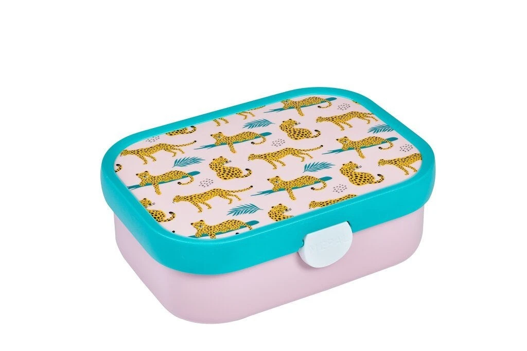 Mepal Lunchbox Campus Met Bentobakje - Leopard 3 Mepal Lunchbox Campus Met Bentobakje - Leopard