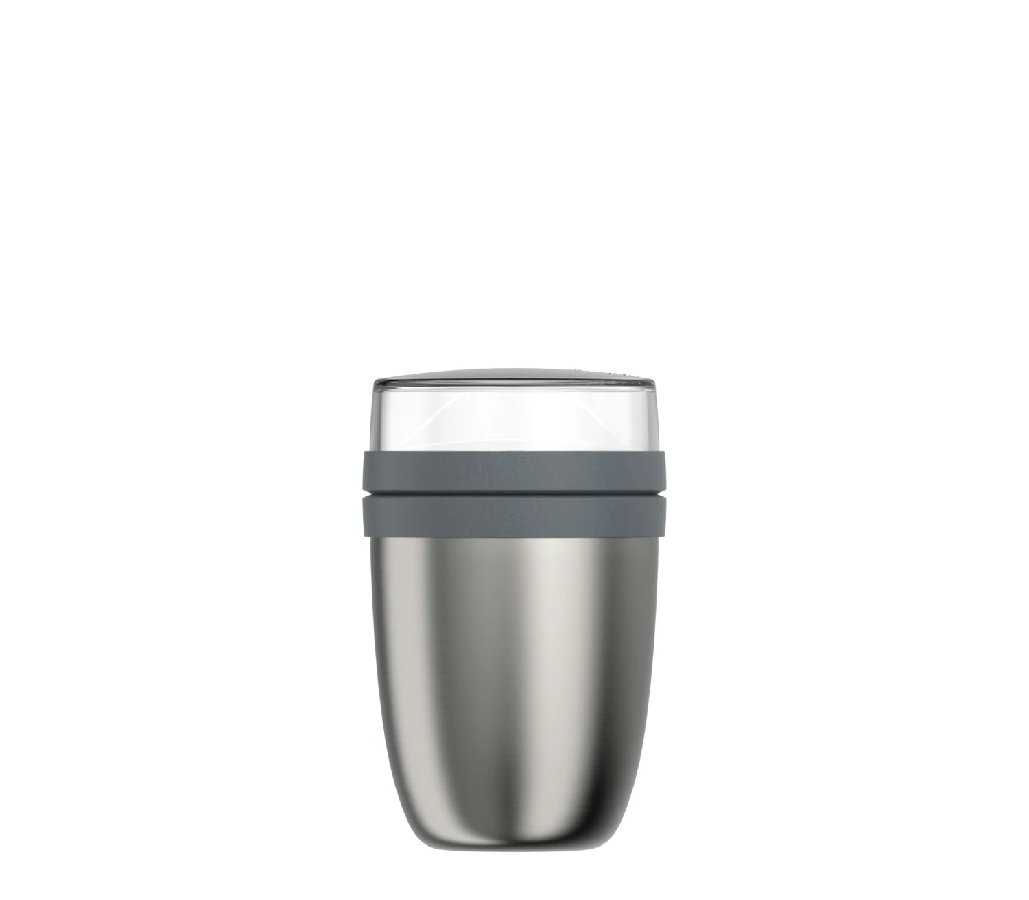 Mepal Isoleer Lunchpot Ellipse - Natural Brushed Rvs 3 Mepal Isoleer Lunchpot Ellipse - Natural Brushed Rvs