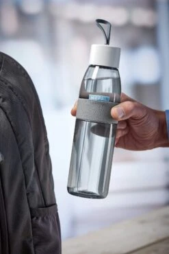 Mepal Waterfles Ellipse - Wit 500 Ml OP = OP 7 Mepal Waterfles Ellipse - Wit 500 Ml OP = OP -Mepal Winkel 107775053100 water bottle ellipse white