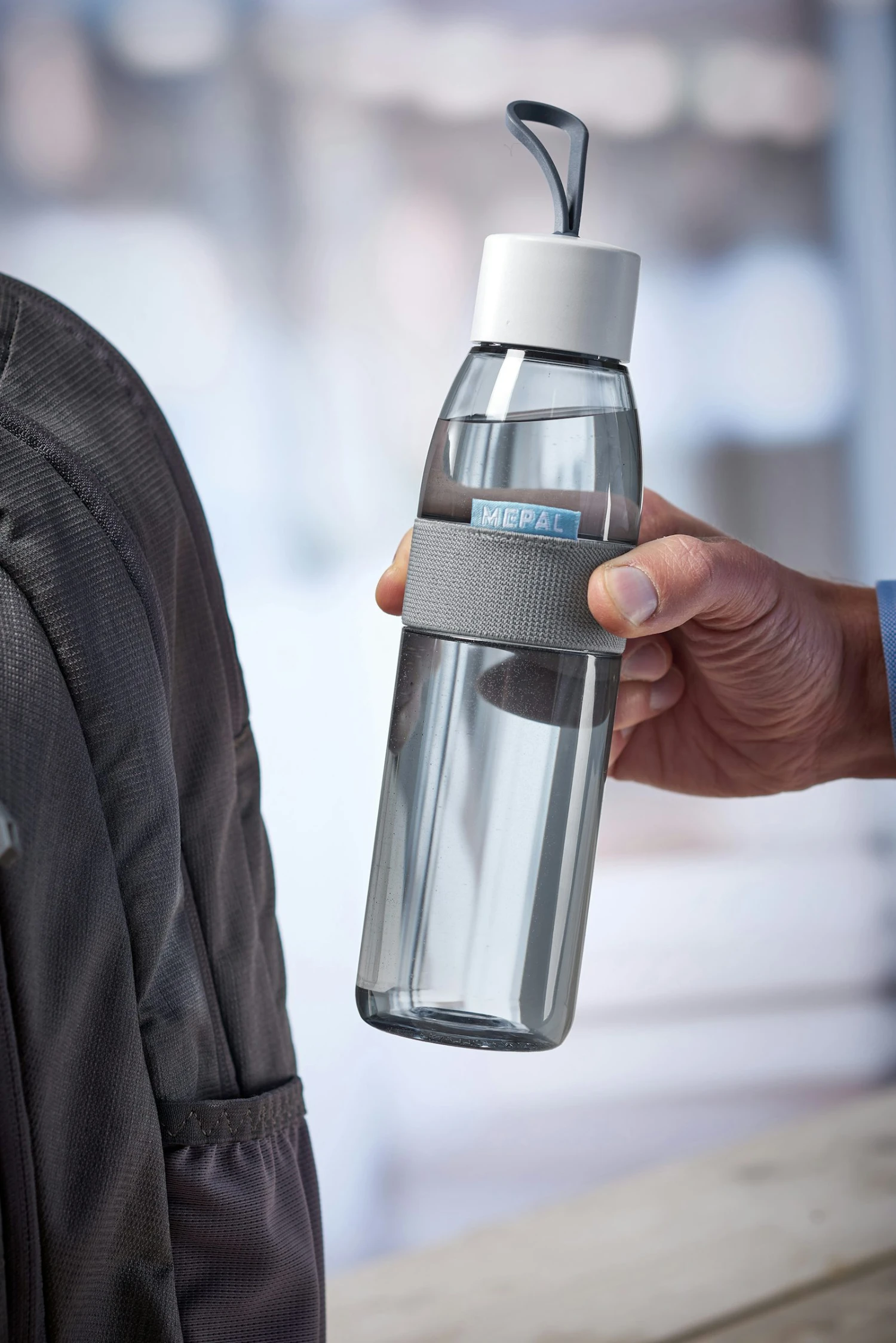 Mepal Waterfles Ellipse - Wit 500 Ml OP = OP 5 Mepal Waterfles Ellipse - Wit 500 Ml OP = OP - Afbeelding 3