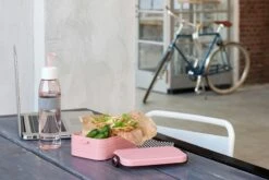 Mepal Waterfles Ellipse - Nordic Pink 500ml OP=OP -Mepal Winkel 107775076700 water bottle ellipse and 107632076700 lunch box tab midi nordic pink a 1
