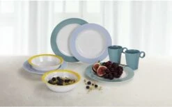 Mepal Wave Melamine Servies Set 8 St.