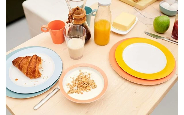 Mepal Wave Schaal 165 Mm Geel 3 Mepal Wave Schaal 165 Mm Geel