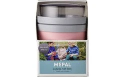 Mepal Lunchpot Ellipse Mini Voedingscontainer 420 Ml Nordic Pink