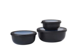 Mepal Cirqula Multi Bowl Set Rond 3 Stuks 350 / 750 / 1250 Ml Nordic Denim