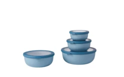Mepal Cirqula Multi Bowl Set Rond 4 Stuks 350 / 750 / 1250 / 2250 Ml Nordic Green -Mepal Winkel 752706 5025357 1