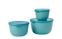 Mepal Cirqula Multi Bowl Set Rond 3 Stuks 500 / 1000 / 2000 Ml Nordic Green -Mepal Winkel 752709 5025321 2
