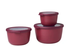 Mepal Cirqula Multi Bowl Set Rond 3 Stuks 500 / 1000 / 2000 Ml Nordic Green -Mepal Winkel 752712 5025339 2