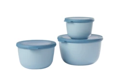 Mepal Cirqula Multi Bowl Set Rond 3 Stuks 500 / 1000 / 2000 Ml Nordic Green -Mepal Winkel 752748 5025351 2