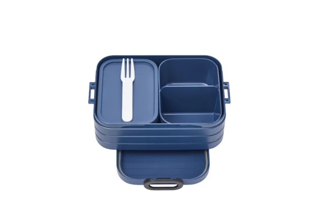 Mepal Bento Midi Take A Break Lunchbox 900 Ml Nordic Blue 4 Mepal Bento Midi Take A Break Lunchbox 900 Ml Nordic Blue - Afbeelding 2