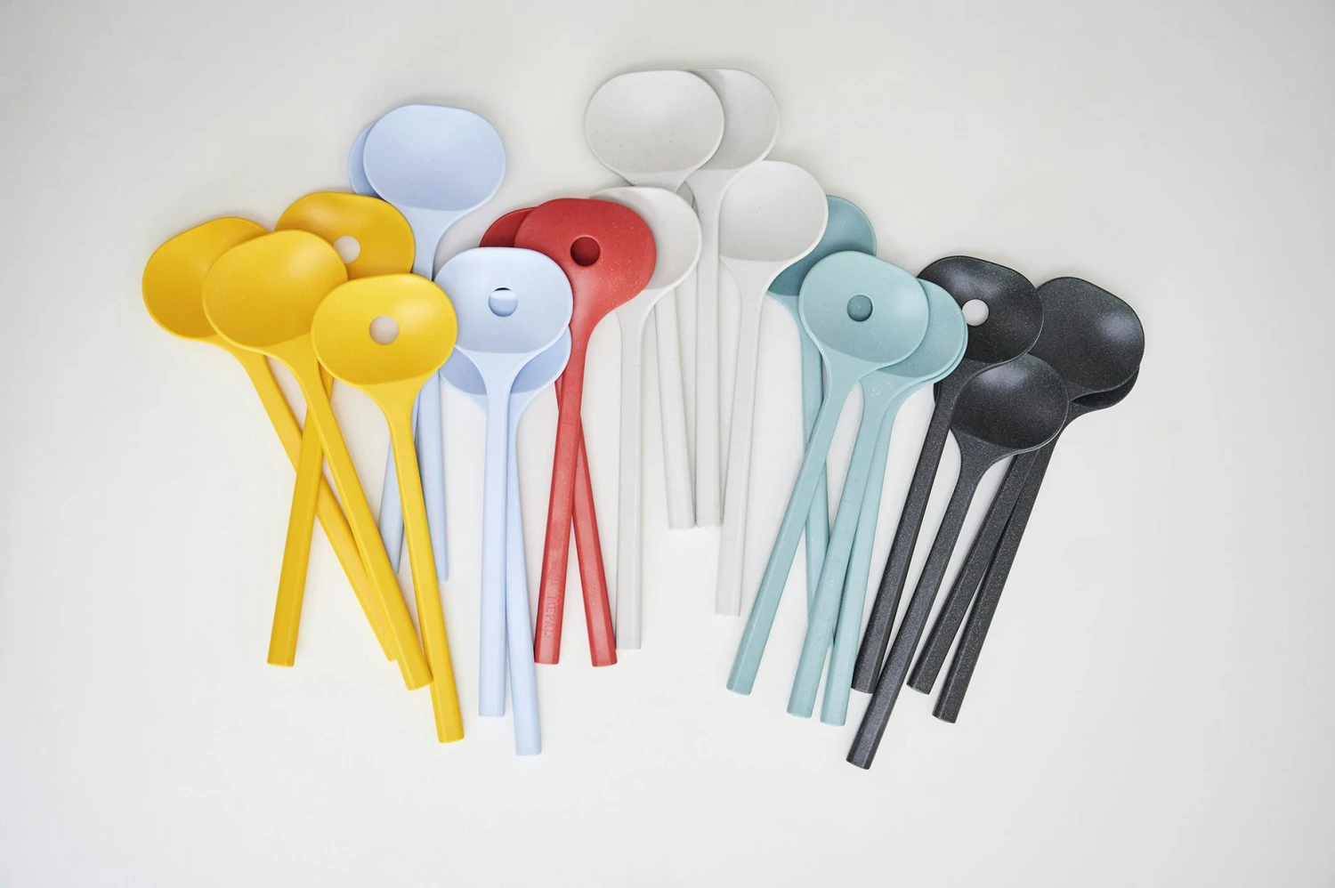 Mepal Saladebestek Bloom 2-delig - Pebble Yellow 4 Mepal Saladebestek Bloom 2-delig - Pebble Yellow - Afbeelding 2