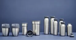 Mepal Isoleerfles Ellipse 350 Ml - Natural Brushed -Mepal Winkel Ellipse insulated range stainless steel products