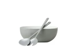 Mepal Schaal Synthesis 2.5 Liter - Grey 8 Mepal Schaal Synthesis 2.5 Liter - Grey -Mepal Winkel Synthesis serving bowl 4.0 l with salad server set grey