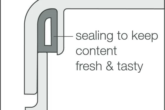 Mepal Lunchbox Take A Break Midi - Nordic Pink OP=OP 4 Mepal Lunchbox Take A Break Midi - Nordic Pink OP=OP - Afbeelding 2