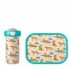 Mepal Lunchset Campus (schoolbeker + Lunchbox) - Leopard -Mepal Winkel lunchset campus schoolbeker lunchbox leopard