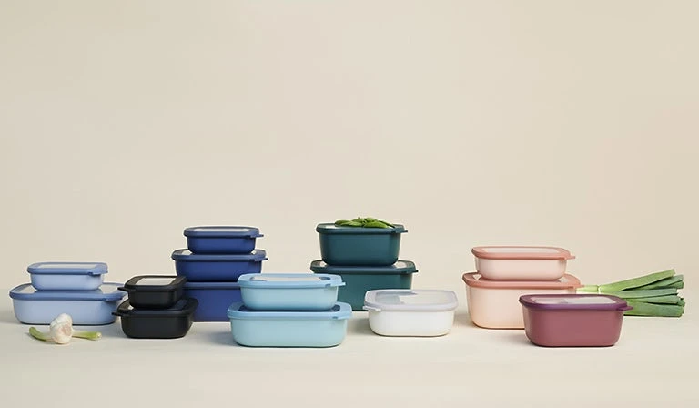 Mepal Multikom Cirqula Rechthoekig 750 Ml - Nordic White 4 Mepal Multikom Cirqula Rechthoekig 750 Ml - Nordic White - Afbeelding 2