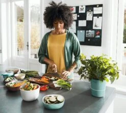 Mepal Schaal Synthesis 4.0 L - Nordic Green -Mepal Winkel synthesis serving bowls and working top b 1 2022 09 02 144203 iihh