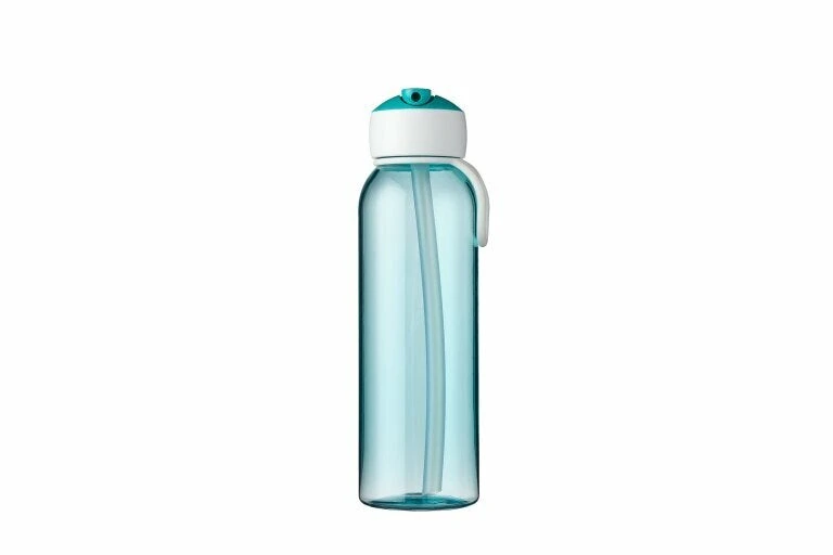Mepal Waterfles Flip-up Campus 500 Ml - Turquoise 3 Mepal Waterfles Flip-up Campus 500 Ml - Turquoise