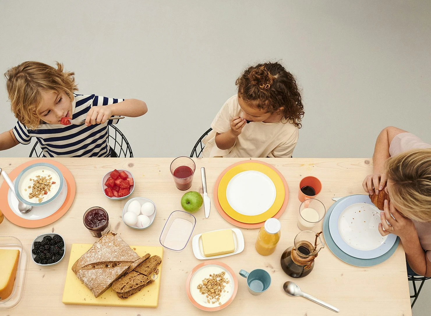 Mepal Diep Bord Wave 210 Mm - Nordic Green 5 Mepal Diep Bord Wave 210 Mm - Nordic Green - Afbeelding 3